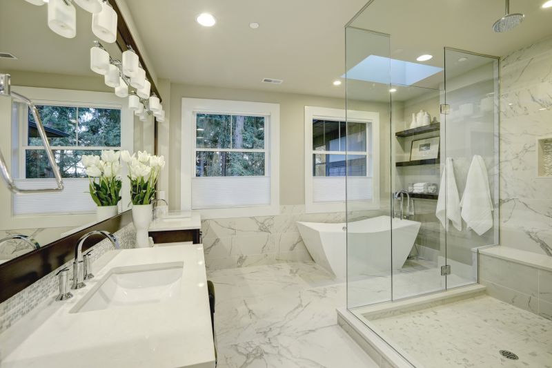 Sleek Walk-In Showers